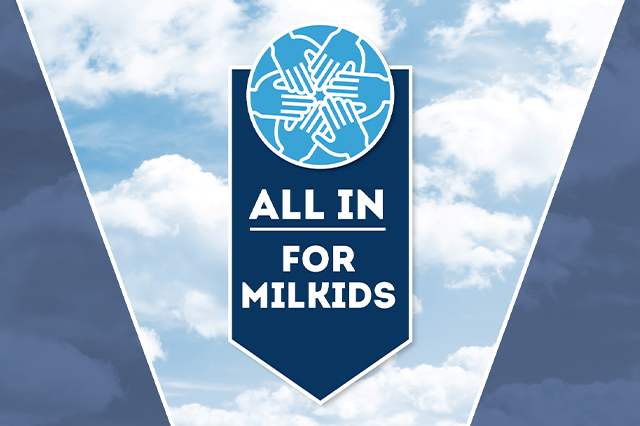 All In for MilKids logo