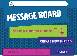 Thumbnail of the message board page